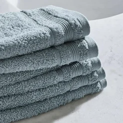 LOBERON Gästehandtuch 6er Set Bourogne blau Online