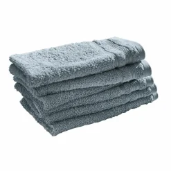 LOBERON Gästehandtuch 6er Set Bourogne blau Online