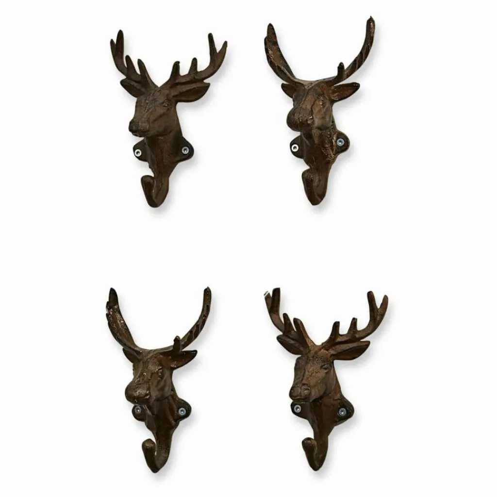 LOBERON Haken 4er Set Deer Discount