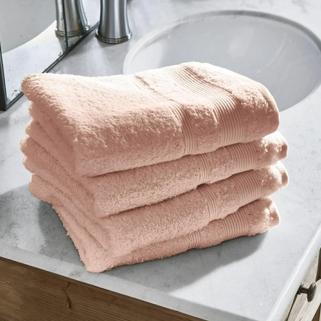 LOBERON Handtuch 4er Set Bourogne terrakotta Discount