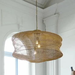 LOBERON Hängelampe Valerique gold Hot