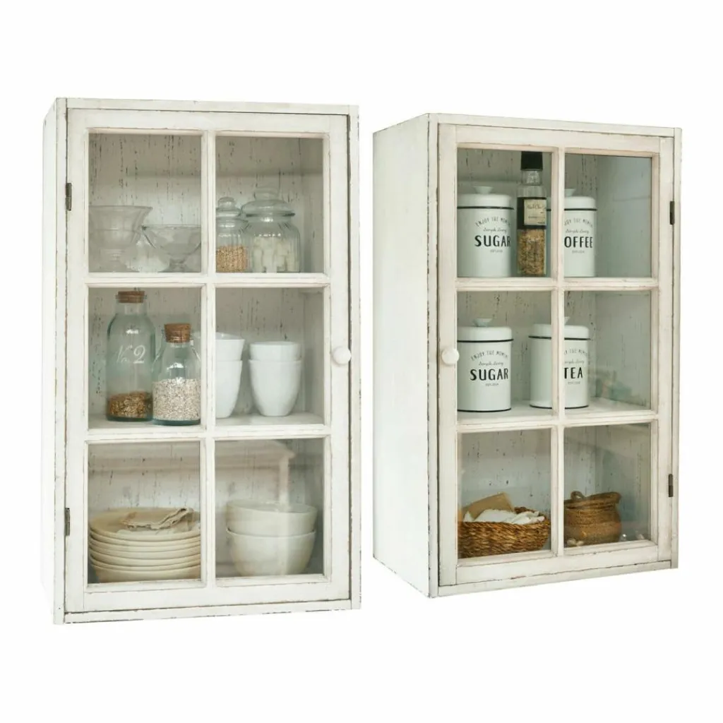 LOBERON Hängeschrank 2er Set Piavo Hot