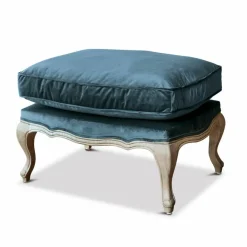 LOBERON Hocker Corlay blau/braun Clearance