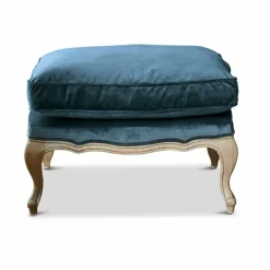 LOBERON Hocker Corlay blau/braun Clearance