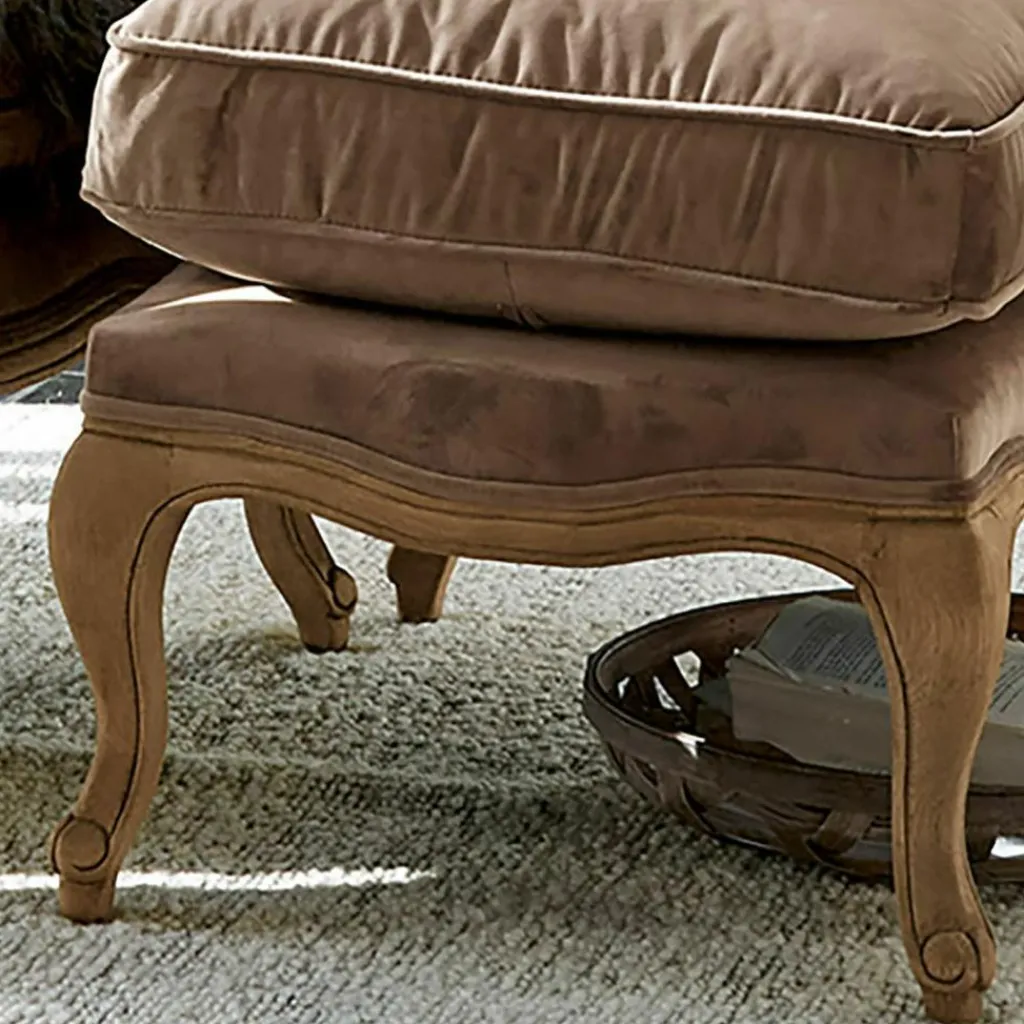 LOBERON Hocker Corlay taupe/braun