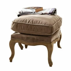 LOBERON Hocker Corlay taupe/braun