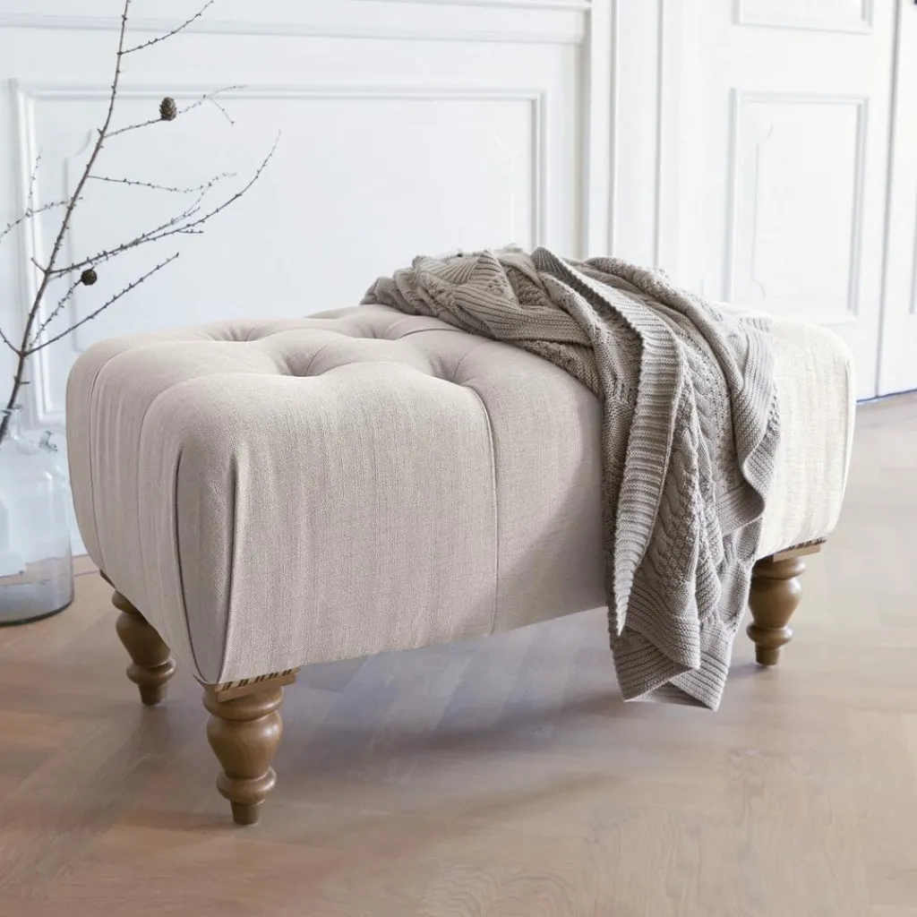 LOBERON Hocker Durance leinen Discount