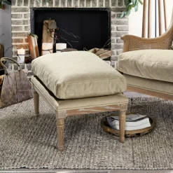 LOBERON Hocker Greenbrier antikbraun/beige Sale