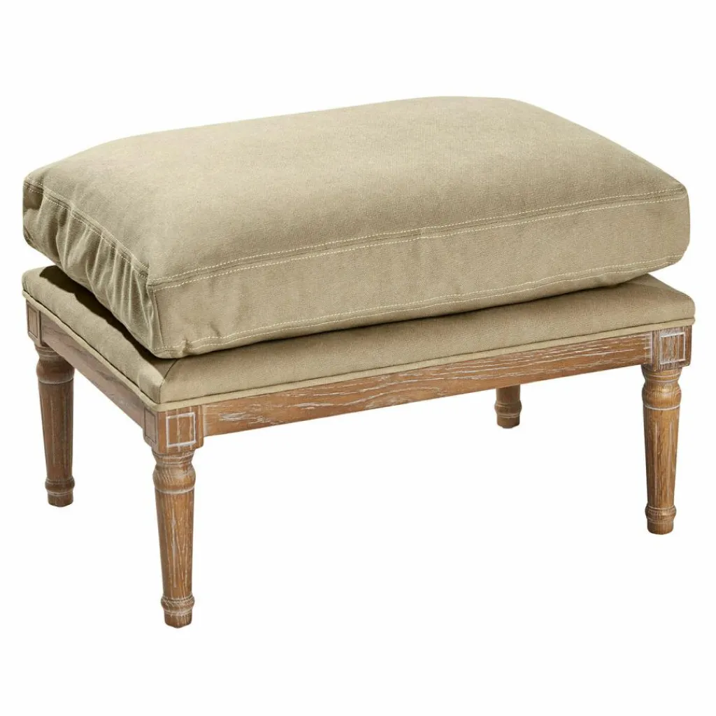 LOBERON Hocker Greenbrier antikbraun/beige Sale