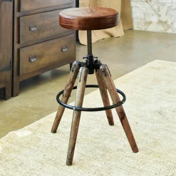 LOBERON Hocker Twist braun Clearance