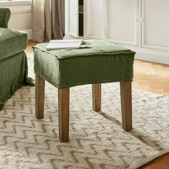 LOBERON Hocker Vionnique grün Clearance