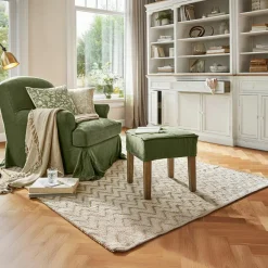 LOBERON Hocker Vionnique grün Clearance