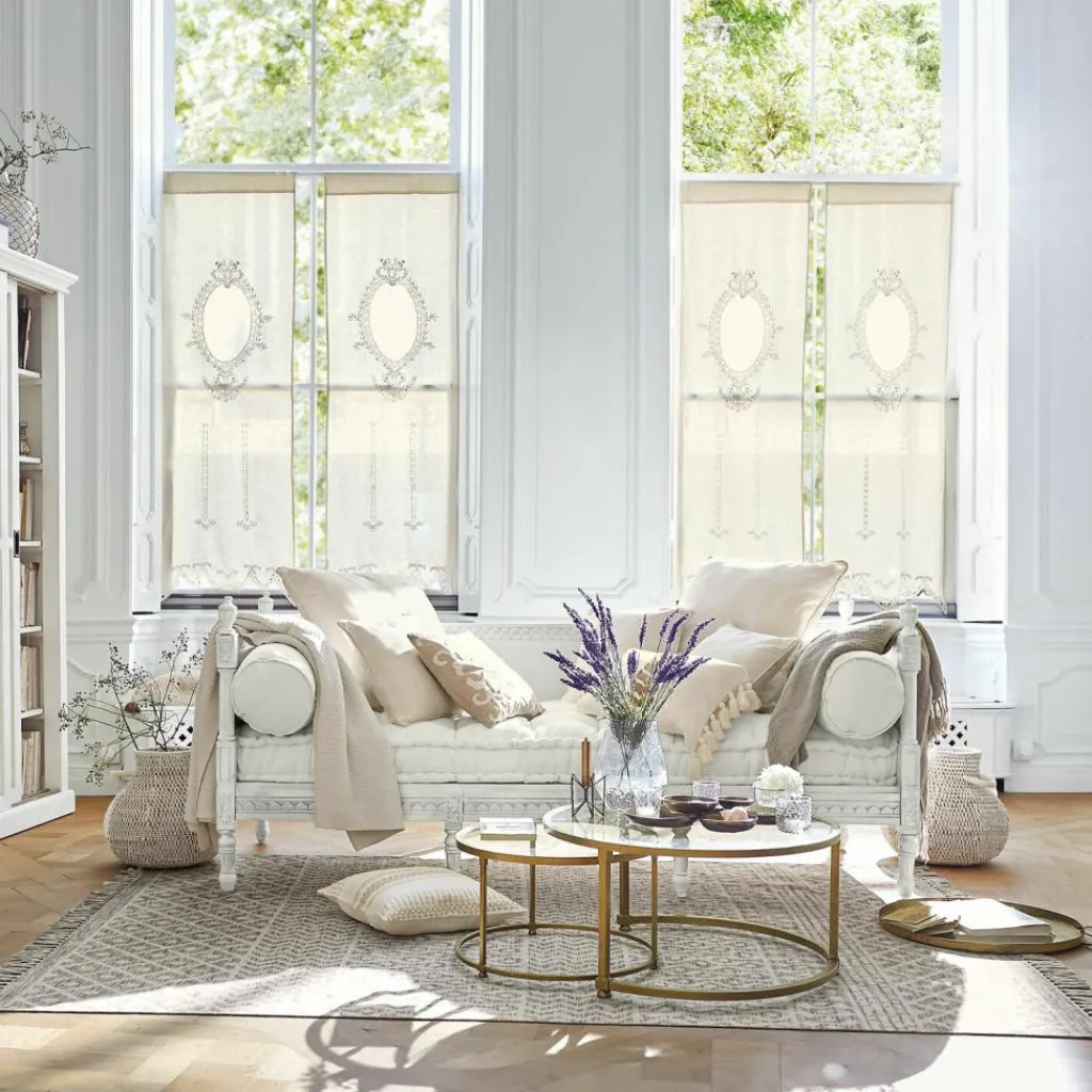 LOBERON In- & Outdoor-Teppich Champigny creme/grau Outlet