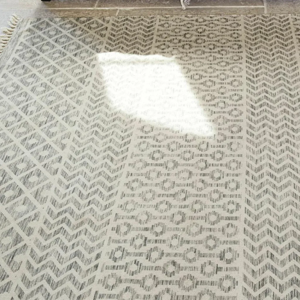 LOBERON In- & Outdoor-Teppich Champigny creme/grau Outlet
