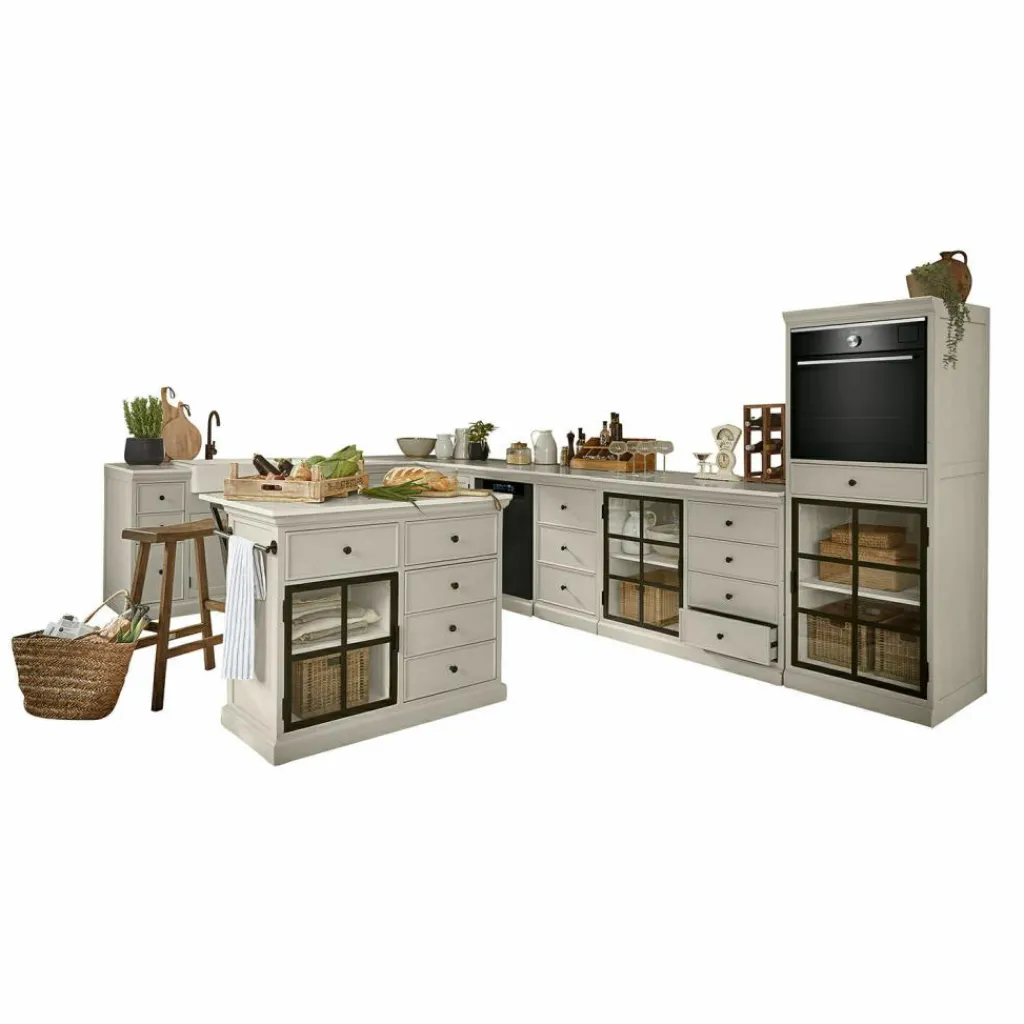 LOBERON Küchenzeile 5er Set Orlévine Clearance