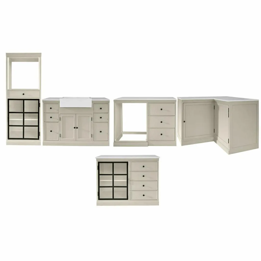 LOBERON Küchenzeile 5er Set Orlévine Clearance