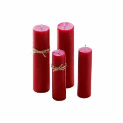LOBERON Kerze 4er Set Avinal rot Best