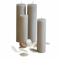 LOBERON Kerze 4er Set Avinal taupe Sale
