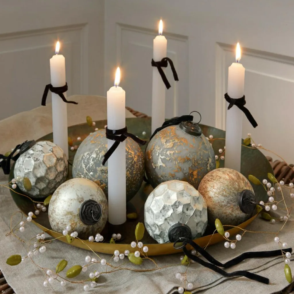 LOBERON Kerze 12er Set Bauceau creme Sale