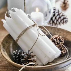 LOBERON Kerze 12er Set Bauceau creme Sale