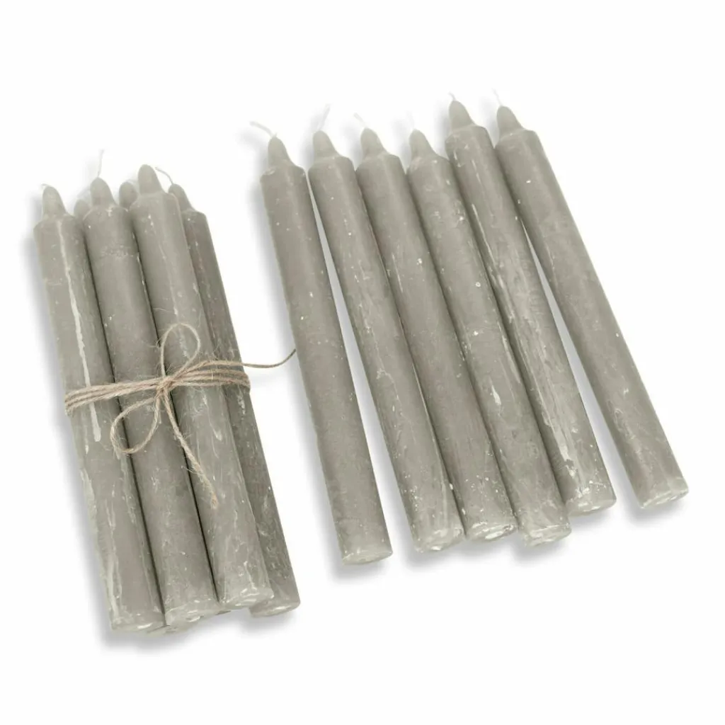 LOBERON Kerze 12er Set Bauceau taupe Sale
