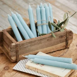 LOBERON Kerze 12er Set Bauceau blau Best