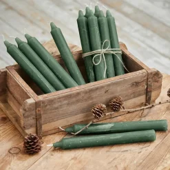 LOBERON Kerze 12er Set Bauceau grün Sale