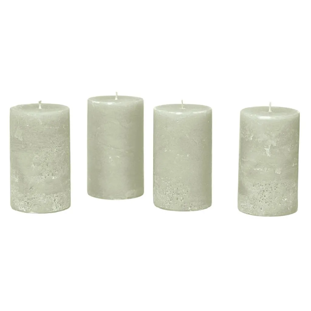LOBERON Kerze 4er Set Braga salbei Best