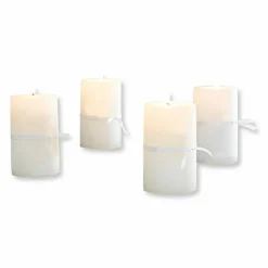 LOBERON Kerze 4er Set Braga creme New