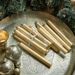 LOBERON Kerze 20er Set Lysarion gold Hot