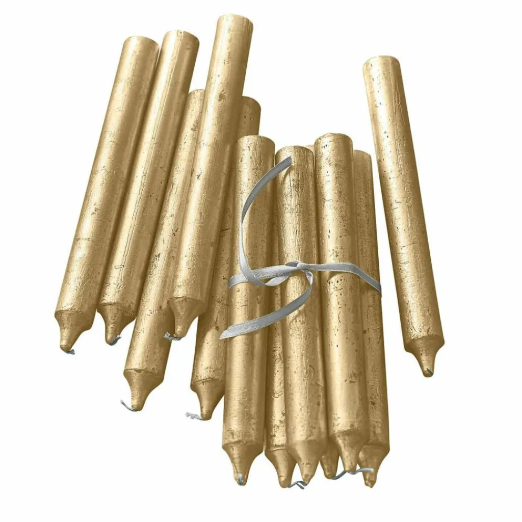 LOBERON Kerze 20er Set Lysarion gold Hot
