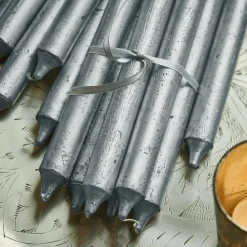 LOBERON Kerze 20er Set Lysarion silber Discount