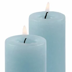 LOBERON Kerze 4er Set Muriel blau Best
