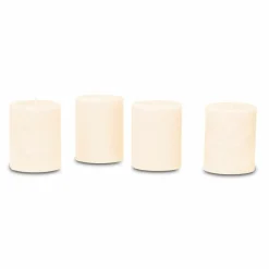 LOBERON Kerze 4er Set Virrans creme New