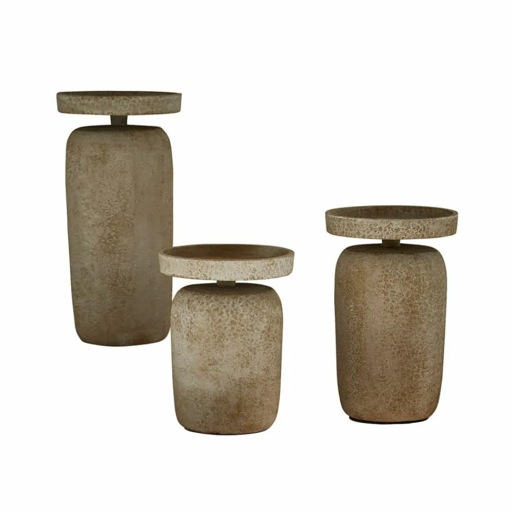 LOBERON Kerzenhalter 3er Set Amsley