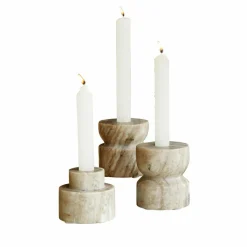 LOBERON Kerzenhalter 3er Set Ulxeno