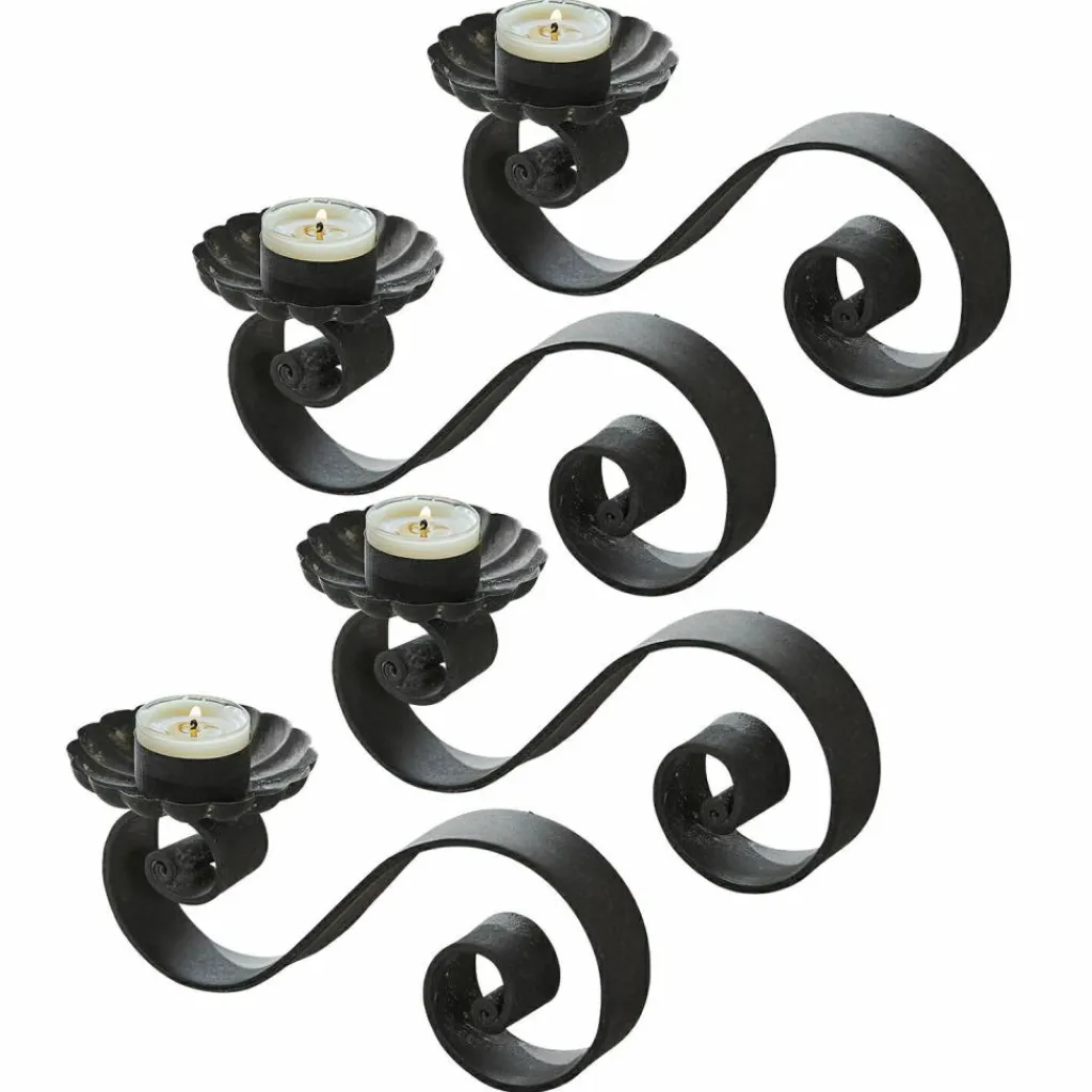 LOBERON Kerzenhalter 4er Set Vorelin Clearance