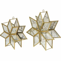 LOBERON Kerzenhalter 2er Set Zaydan Best