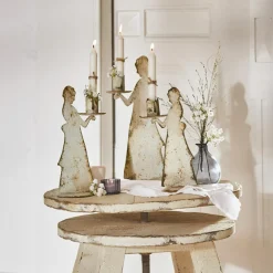 LOBERON Kerzenständer 3er Set Chanler Outlet