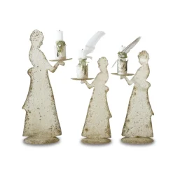 LOBERON Kerzenständer 3er Set Chanler Outlet