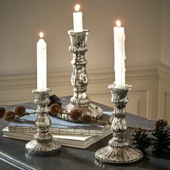 LOBERON Kerzenständer 3er Set Favalina Hot