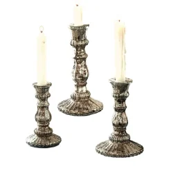 LOBERON Kerzenständer 3er Set Favalina Hot