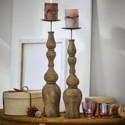 LOBERON Kerzenständer 2er Set Fleuries-sur-Marne Discount