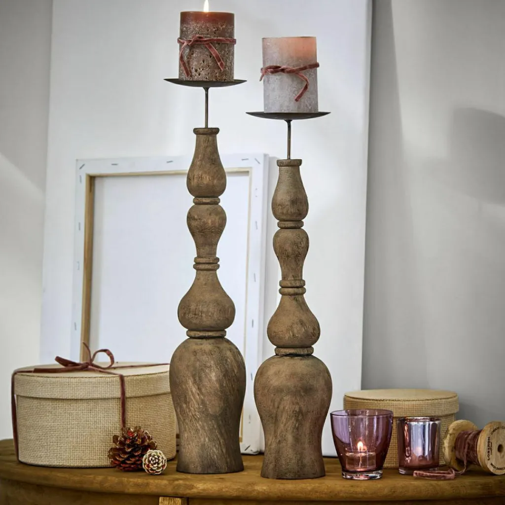 LOBERON Kerzenständer 2er Set Fleuries-sur-Marne Discount