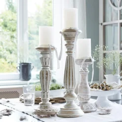 LOBERON Kerzenständer 3er Set Folligny Discount
