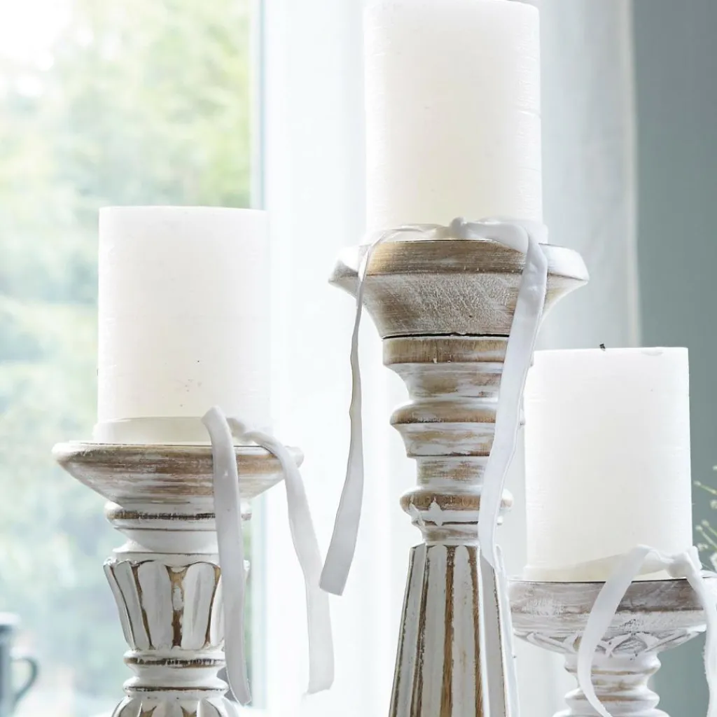 LOBERON Kerzenständer 3er Set Folligny Discount