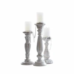 LOBERON Kerzenständer 3er Set Folligny Discount