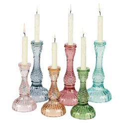 LOBERON Kerzenständer 6er Set Moana bunt Sale