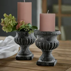 LOBERON Kerzenständer 2er Set Renny