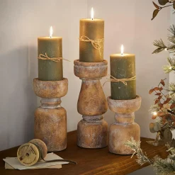 LOBERON Kerzenständer 3er Set Talona Outlet